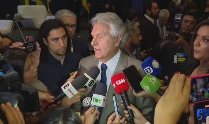 O governador de Goiás, Ronaldo Caiado