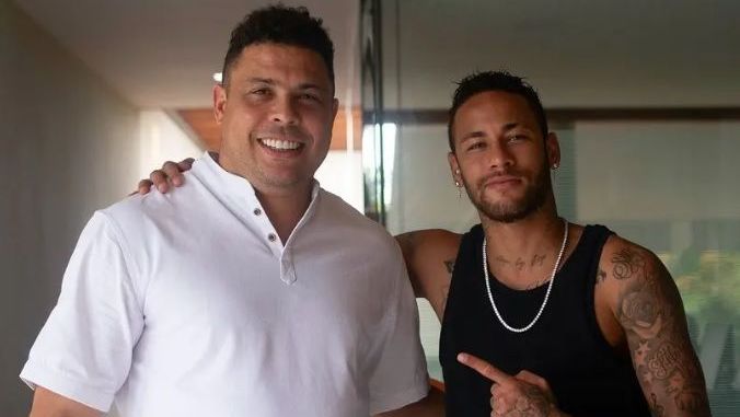Ronaldo revela bastidor de papo com Neymar