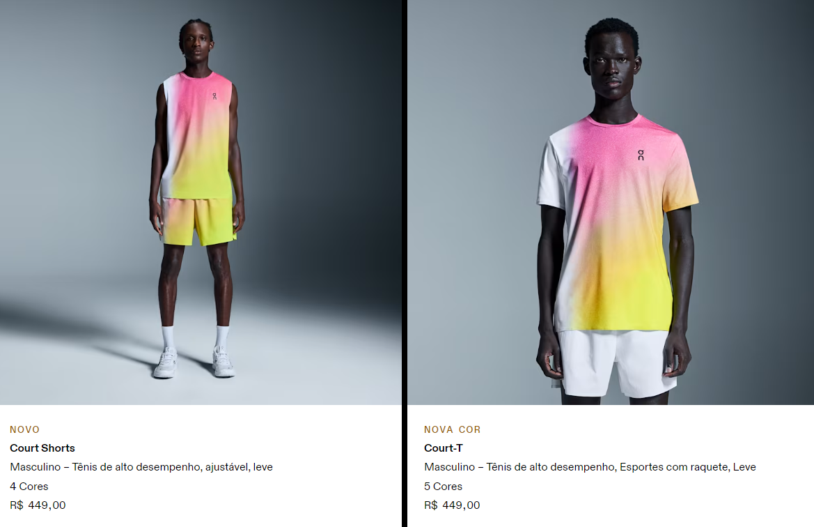Roupa colorida de João Fonseca marcou 1º título como profissional • Reprodução/Site ON