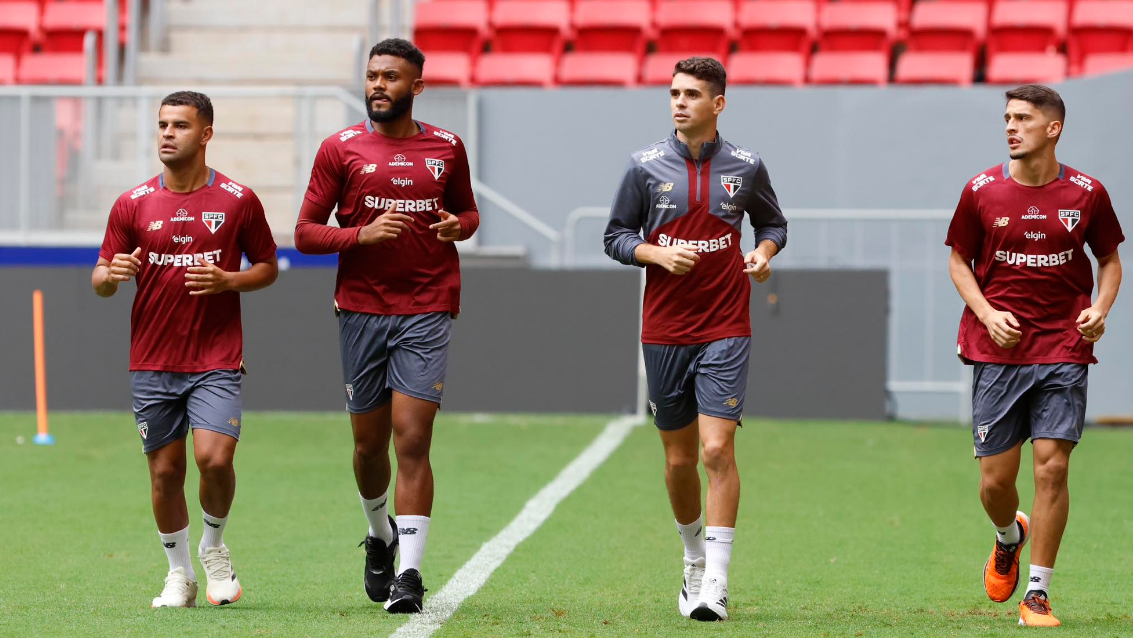 SPFC usará reservas em segundo jogo em Brasília