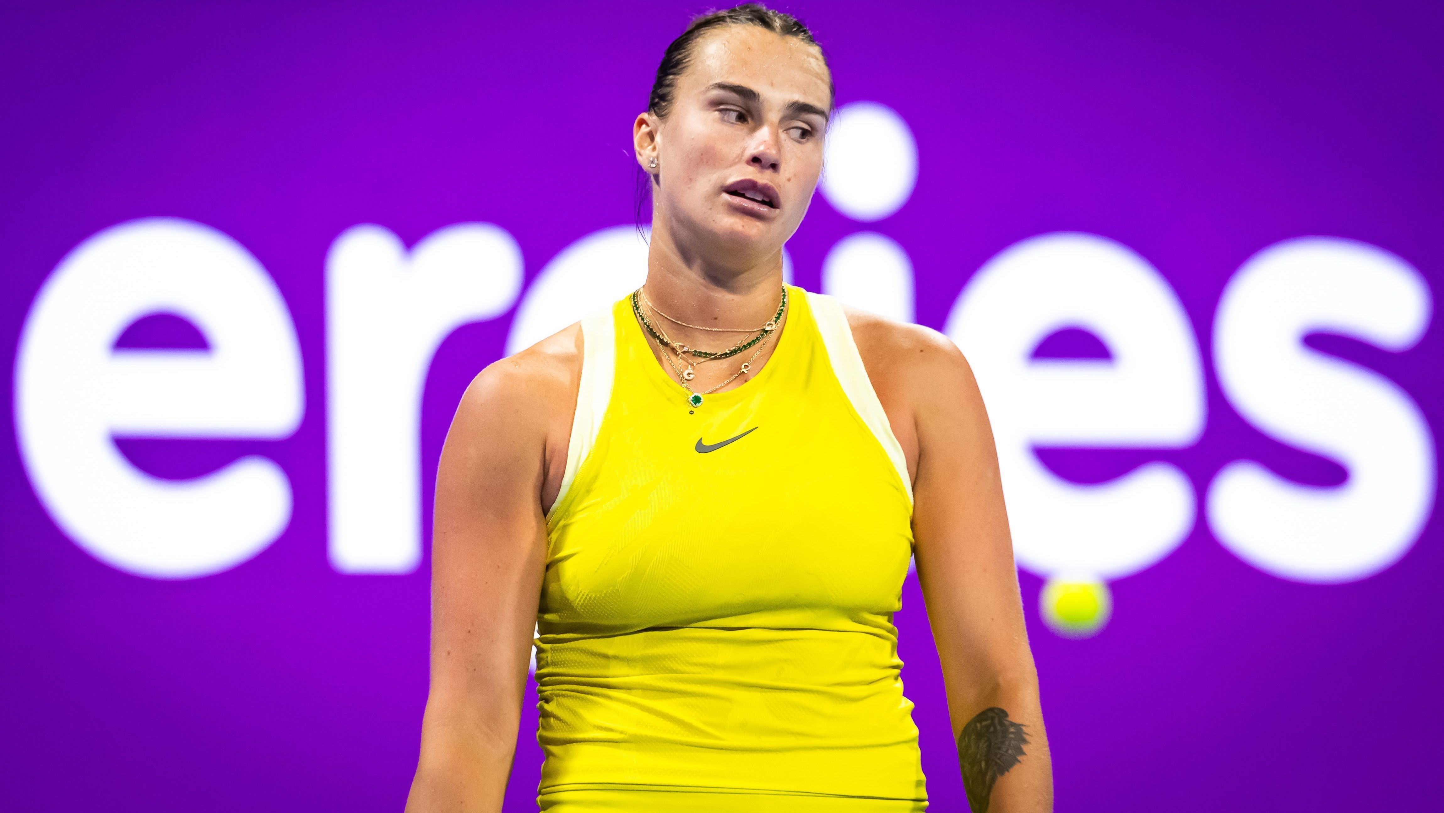 Sabalenka é eliminada na estreia do WTA 1000 de Doha