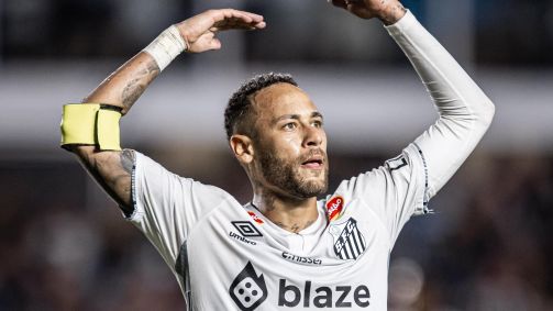 Neymar, camisa 10 do Santos
