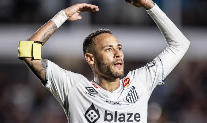 Neymar, camisa 10 do Santos