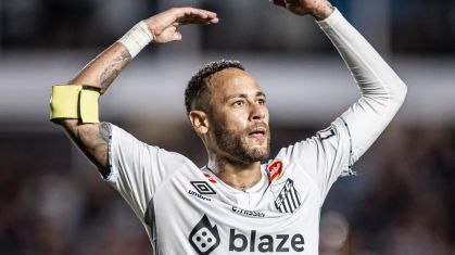 Neymar, camisa 10 do Santos
