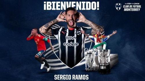Sergio Ramos é o novo reforço do Monterrey