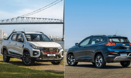 Fiat Strada inicia 2025 na frente, e Tracker passa líder T-Cross