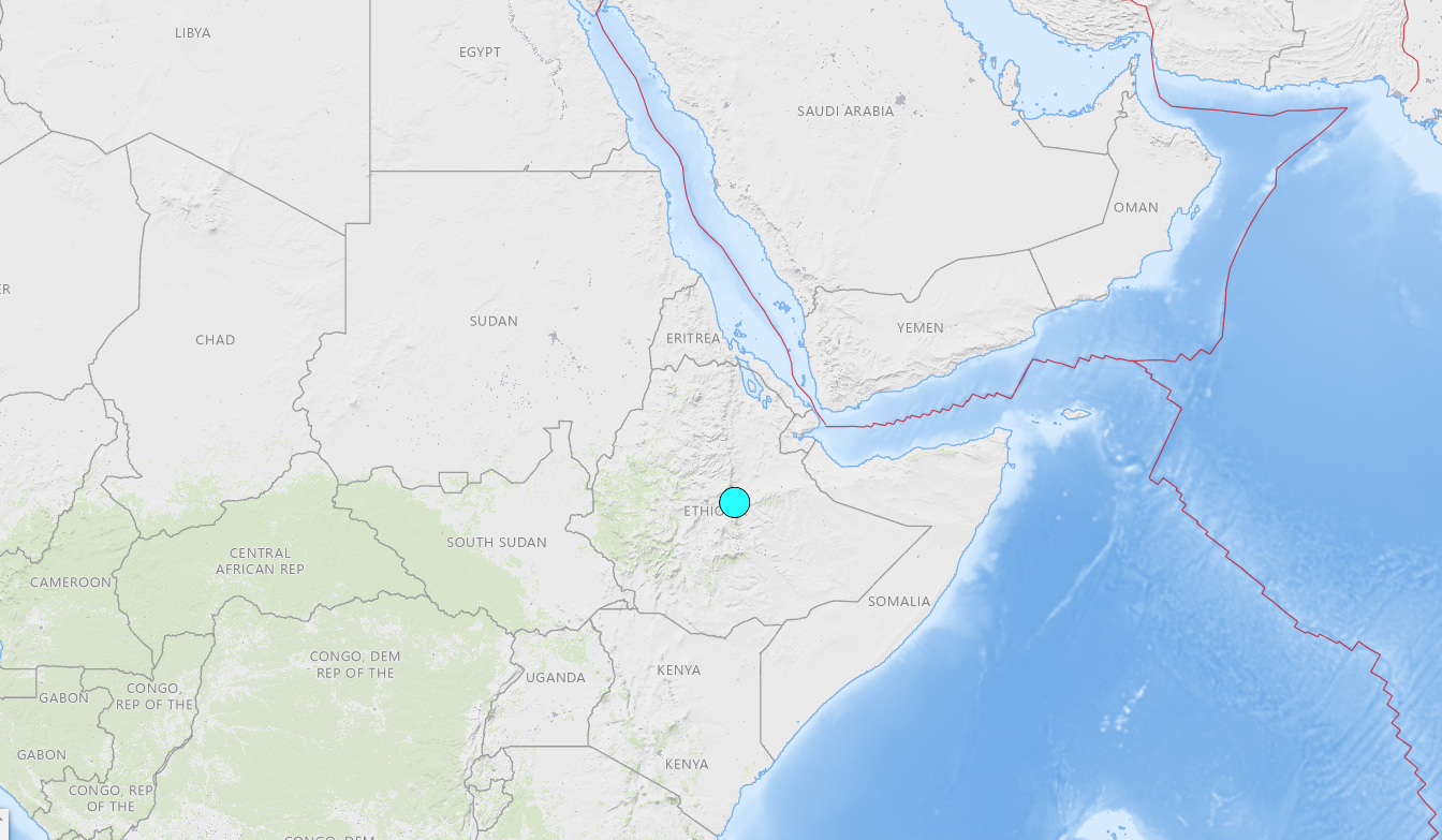Terremoto Etiopia