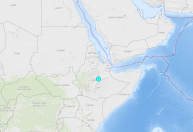 Terremoto de magnitude 6,0 atinge Etiópia, diz USGS