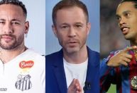 Tiago Leifert crava: "Neymar é melhor que Ronaldinho Gaúcho"