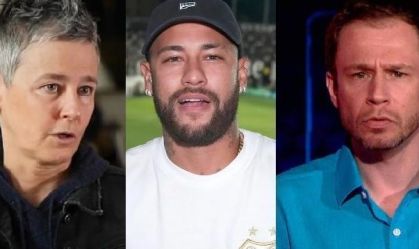 Tiago Leifert detona Milly Lacombe por comparar Neymar a Taylor Swift
