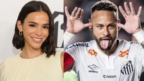 Torcida da Inter de Limeira provoca Neymar gritando o nome da ex-namorada do craque, Bruna Marquezine