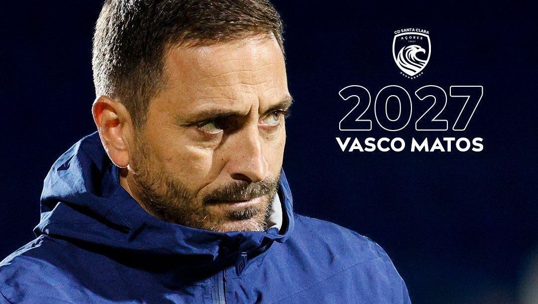 Vasco Matos renovou com o Santa Clara