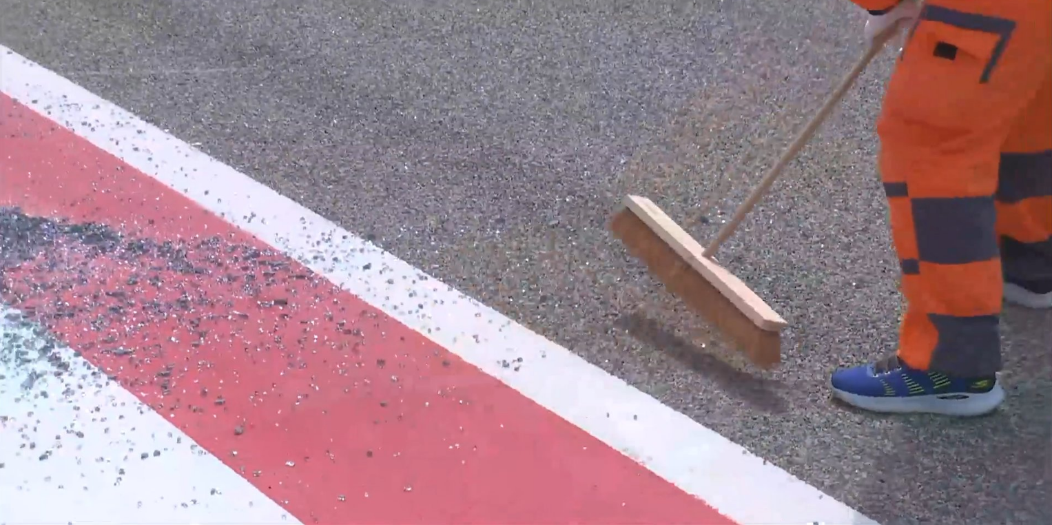 Vidro na pista atrapalha pré-temporada na F1