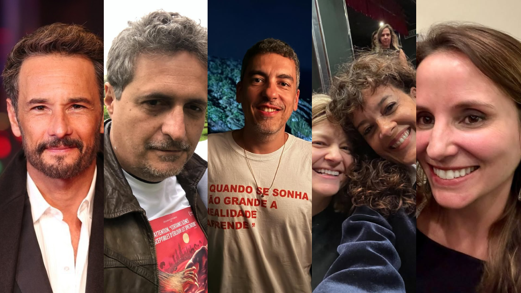 O ator Rodrigo Santoro, o diretor Kleber Mendonça FIlho, o diretor e montador Daniel Rezende, a diretora Carolina Markowicz, a atriz Maeve Jinkings e a diretora Petra Costa são alguns dos membros brasileiros da Academia que vota no Oscar