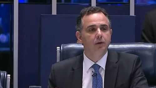 O atual presidente do Senado, Rodrigo Pacheco (PSD-MG)