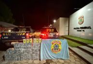 Caminhoneiro é preso com 500 kg de cocaína escondida em carga de pipoca