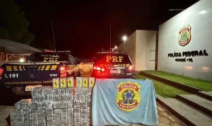 Caminhoneiro é preso com 500 kg de cocaína escondida em carga de pipoca