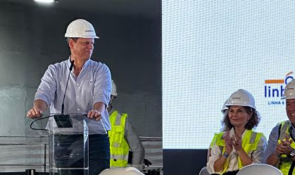 Linha 6-Laranja do metrô deve iniciar operação em 2026, diz Tarcísio