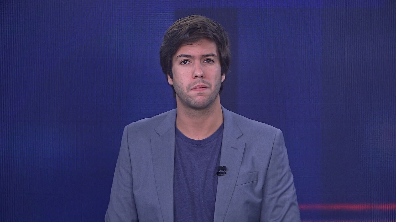 Caio Coppolla durante O Grande Debate
