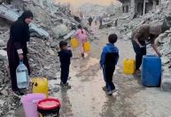 Palestinos em Gaza lutam contra escassez de água após retorno para o norte