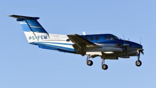 Modelo de pequeno/médio porte Beechcraft F90 King Air