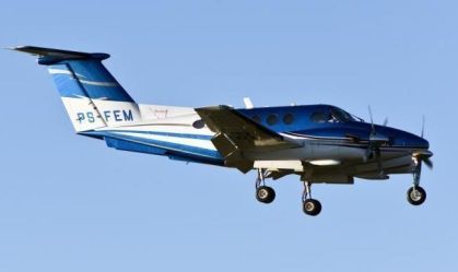 Modelo de pequeno/médio porte Beechcraft F90 King Air