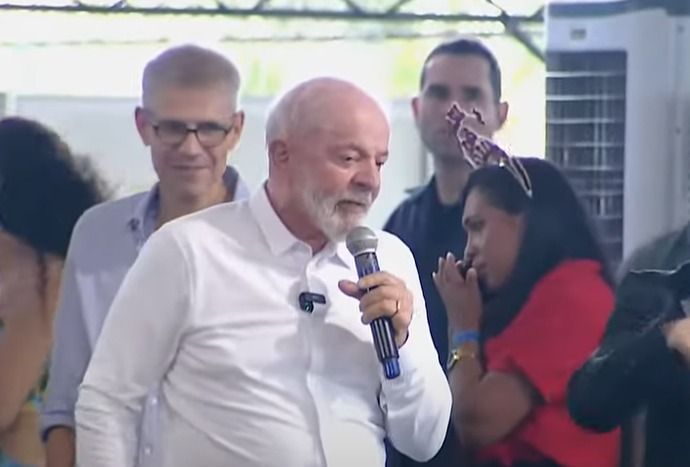 O presidente da República, Luiz Inácio Lula da Silva