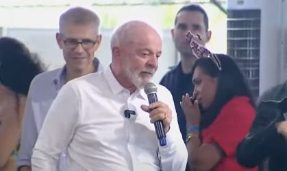 O presidente da República, Luiz Inácio Lula da Silva