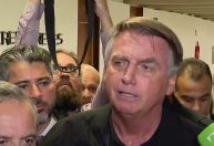 Bolsonaro sobre Michelle a frente de Lula em pesquisa: Ele está derretendo