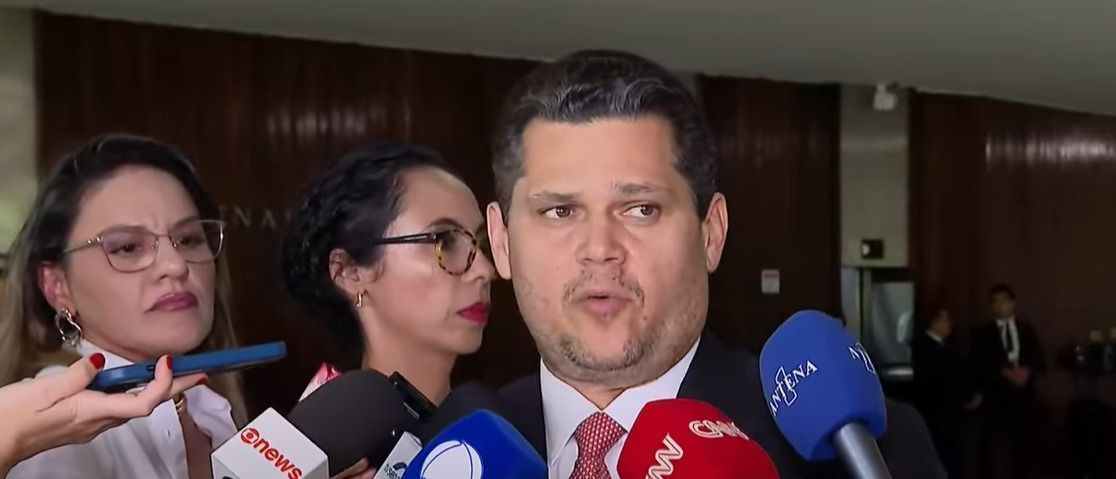 O presidente do Senado, Davi Alcolumbre (União-AP)