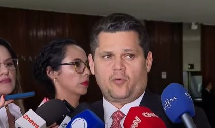 O presidente do Senado, Davi Alcolumbre (União-AP)