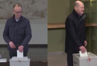 Candidatos votam nas eleições gerais na Alemanha neste domingo (23)