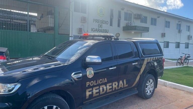 Polícia Federal fez operação no Presídio de Igarassu, na região metropolitana do Recife