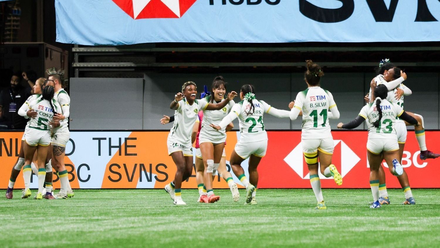 Yaras comemoram vitória histórica da Seleção Brasileira Feminina de Rugby sobre a Austrália