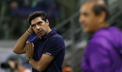 Abel Ferreira reclamou da arbitragem do jogo entre Palmeiras e Corinthians