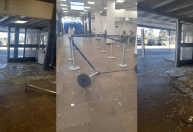 Cliente da Voepass perde voo, agride funcionário e quebra aeroporto no RS