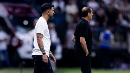 Ramón e Emiliano Díaz em empate contra o Guarani
