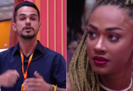 BBB25: Aline e João Gabriel discutem ao vivo durante formação de Paredão