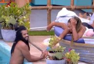 Aline perdoa Diogo após briga no BBB 25: "Quer continuar dando beijinhos?"