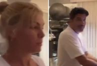 Ana Hickmann mostra treino com Edu Guedes na madrugada