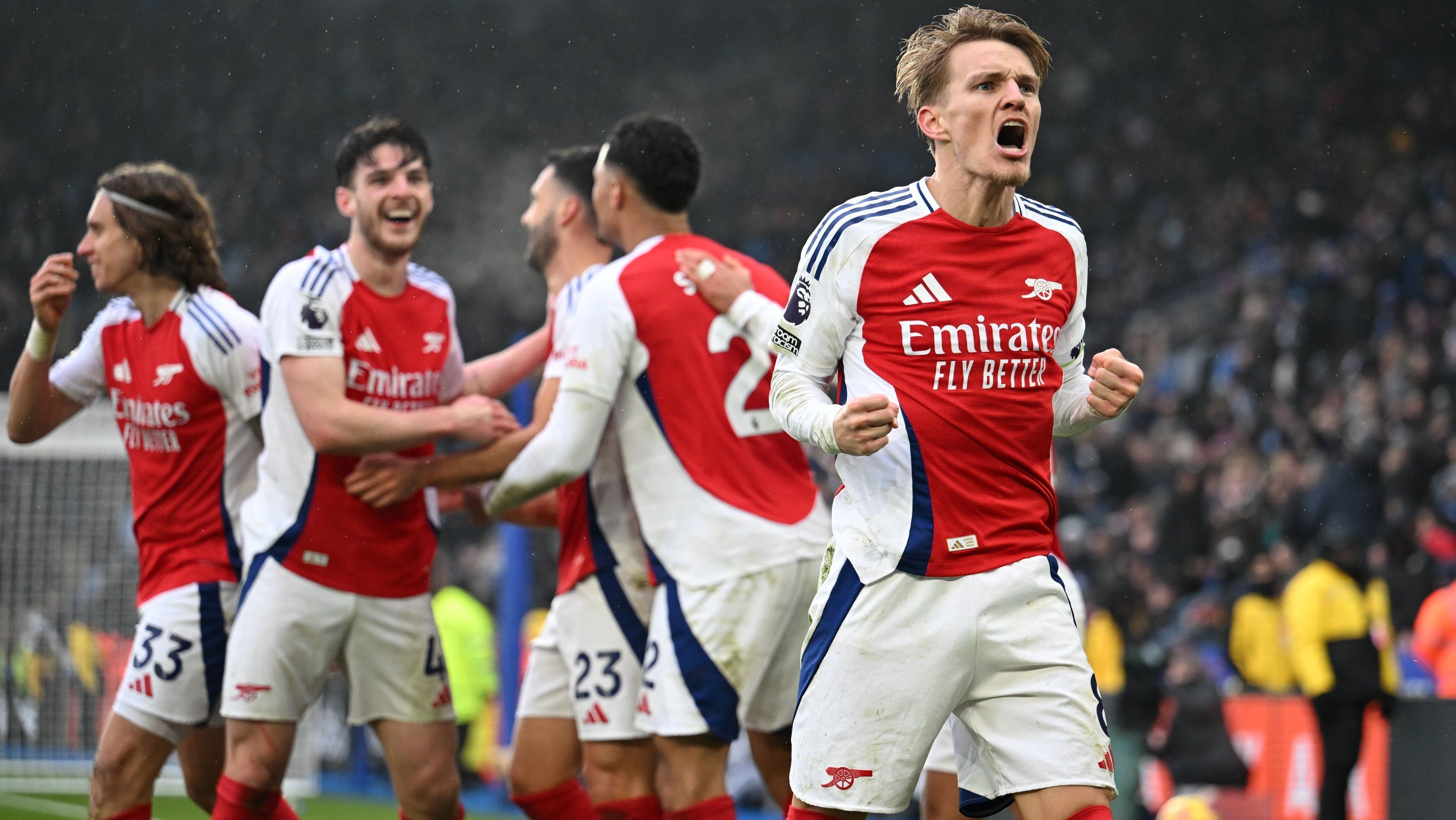 Arsenal está na vice-liderança da Premier Leagua