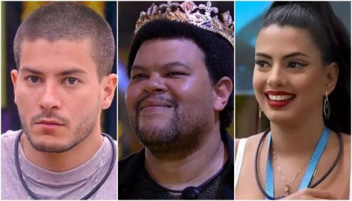Arthur Aguiar, Babu e Fernanda Bande