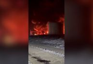 Ataque de drone ucraniano causa incêndio em depósito de petróleo na Rússia