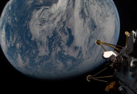 Módulo a caminho da Lua faz selfie com a Terra; veja foto