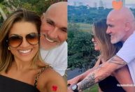 Pai de Ana Clara, Ayrton assume namoro com Paula, que tentou ir ao BBB25