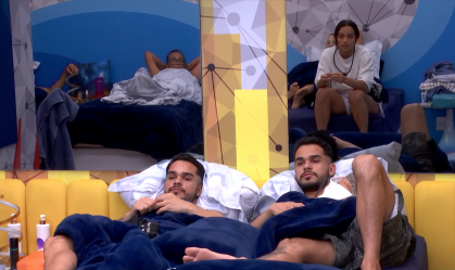 Integrantes do Quarto Fantástico se reuniram após a vitória de Vitória Strada na prova do Líder do BBB 25