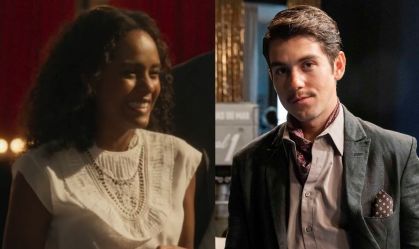 Beatriz (Duda Santos) e Cássio (Daniel Rangel) em "Garota do Momento"