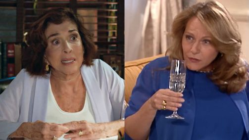 Belisa (Betty Faria) e Ruth (Lucinha Lins), em "Volta Por Cima"