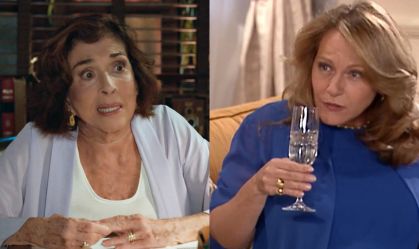 Belisa (Betty Faria) e Ruth (Lucinha Lins), em "Volta Por Cima"
