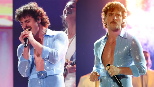Benson Boone se apresentou no palco durante o 67º Prêmio Grammy Anual neste domingo (3)